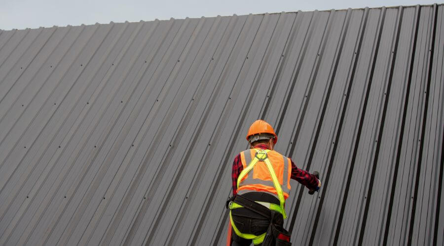 Professional metal roof installation services in Carsonville, MI